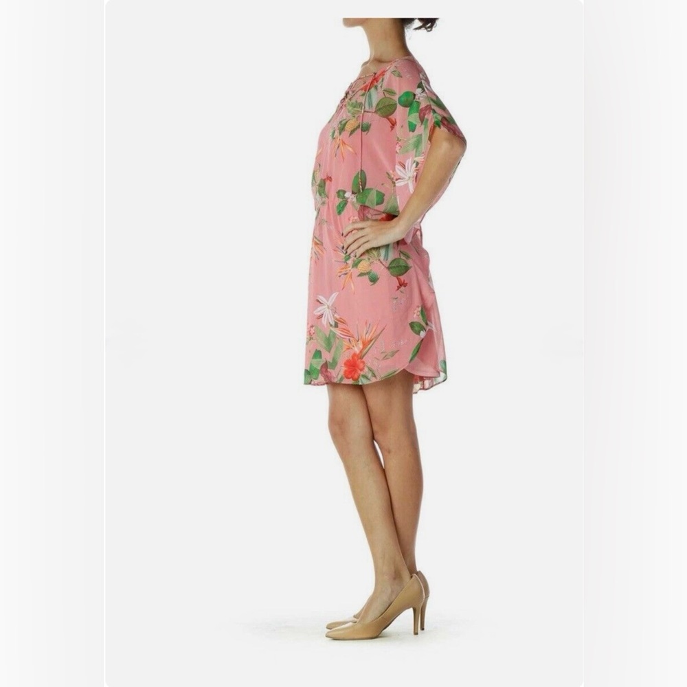 Express Tropical Mini Tunic Dress - Picture 11 of 15